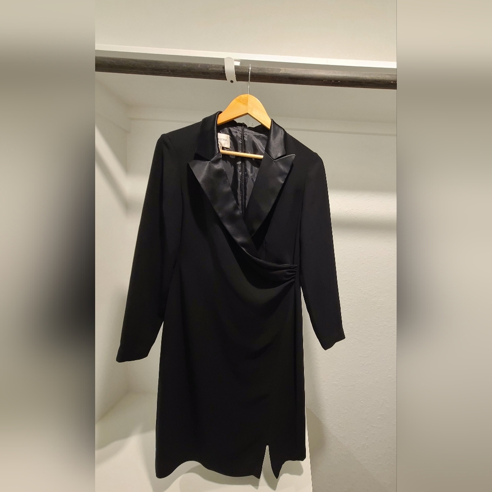 Black cocktail dress